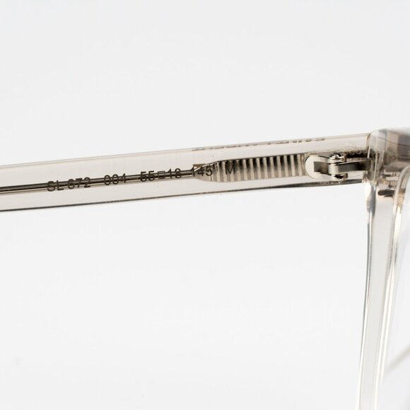 NEW Saint Laurent SL672 004 Beige Square Unisex Eyeglasses - Picture 9 of 11